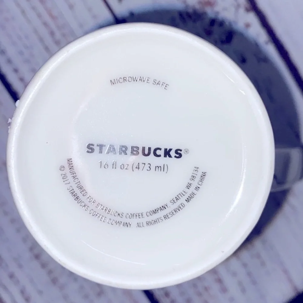 Starbucks 2017 red tall coffee mug
